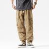 Summer Loose Wide Overalls Men's Street Straight-leg Pants Sports Outdoor Leisure Simple Solid Color