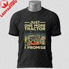 Unisexs Funny GerUnisex Tractor TShirt with Du Fährst SUV 100 Cotton Short Sleeve Casual Humor Style Outdoor Sports Tshirt