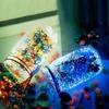 Luminous Starry Sky Glass Wish Bottle with Cork - Creative Gift for Birthdays or Women's Day