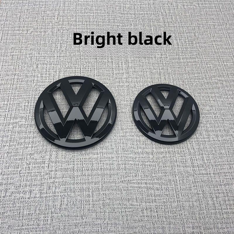 Per VW VOLKSWAGEN Nuovi 2 Pezzi Coperture Coperchi Emblema Anteriore/Posteriore per Griglia Auto Adesivo Logo Per Volkswagen VW POLO Scirocco GOLF 5 6 7 8 MK5