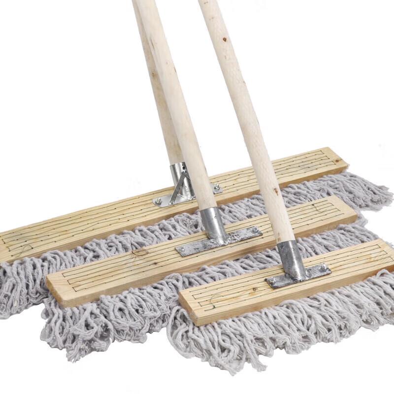 Bao Wei Xia Wooden Handle Flat Mop