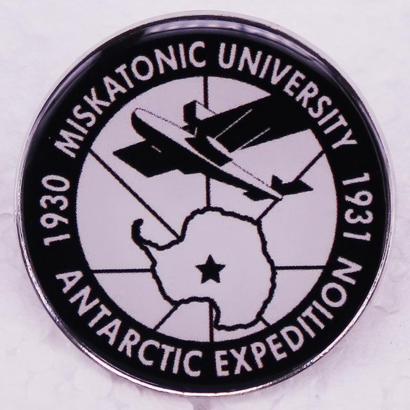 Miskatonic University Antarctic Expedition Badge Inspired by Mountains of Madness