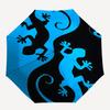1pc Lizard YinYang Automatic Open/close Umbrella, 8-Rib sturdy structure, Portable Travel Umbrella, Parties, Everyday Useb027