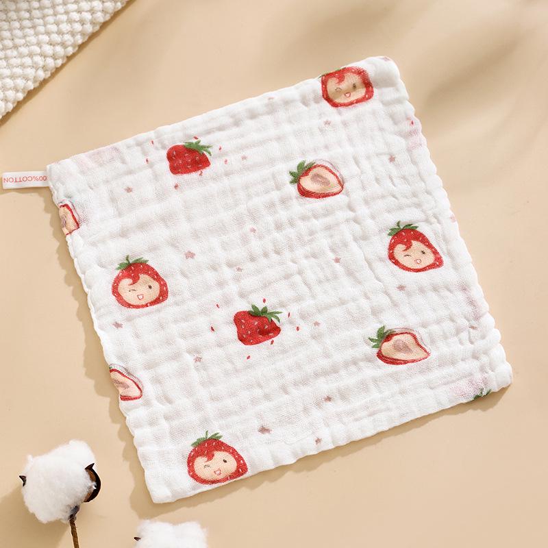 Six-Layer Pure Cotton Baby Bib & Towel Set