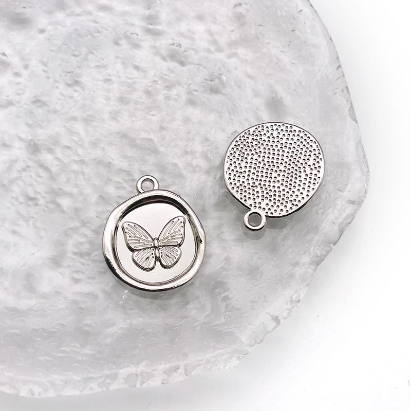 Classic Butterfly Alloy Pendant for DIY Jewelry