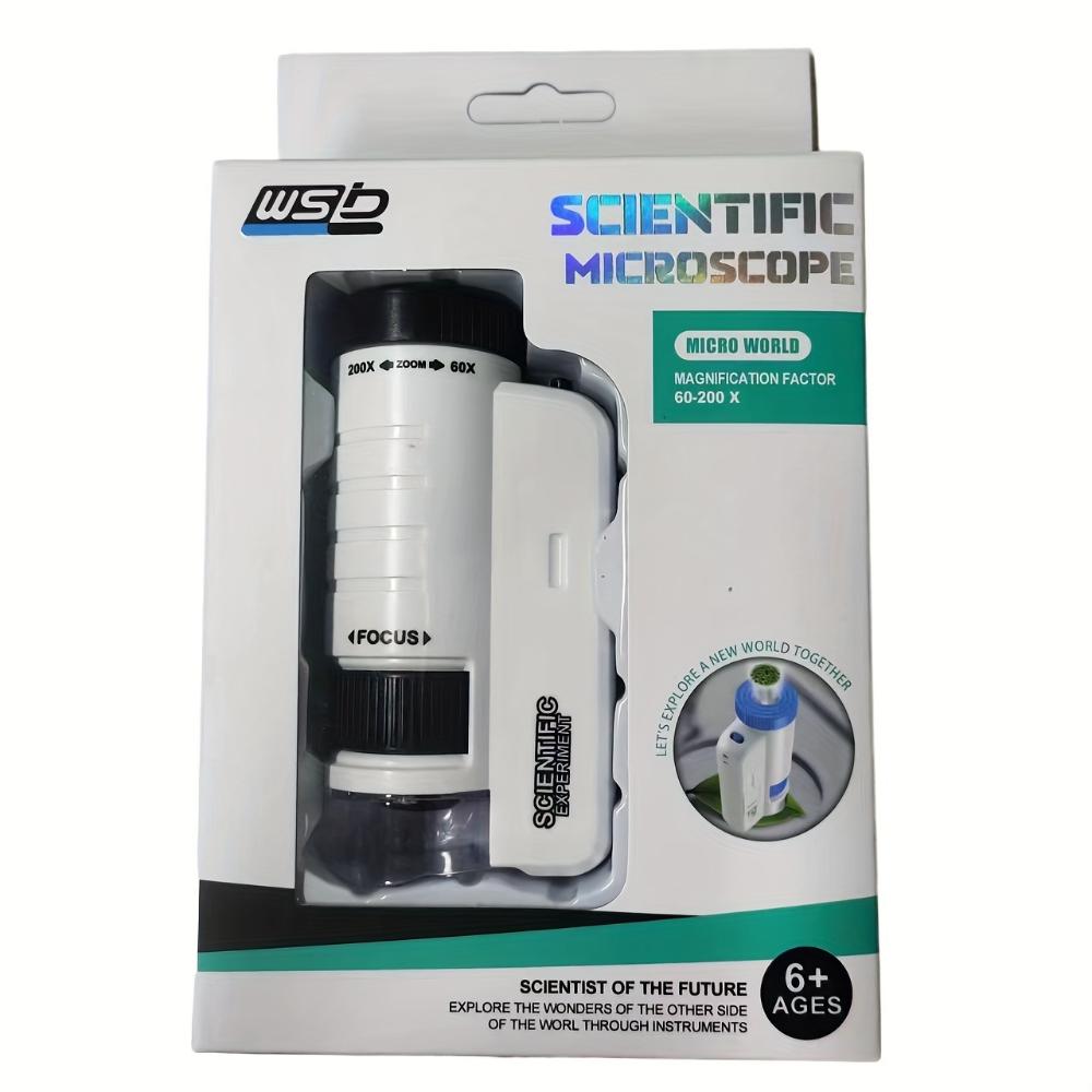 

Дитячий мікроскоп високої чіткості для дослідження невидимих ​​чудес неозброєним оком, щоб навчити майбутніх вчених, подарунки на день народження студентам.