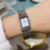 Fashion Women'S Watch Square Diamond Dial Temperament Stainless Steel Strap Personalized Watch Women