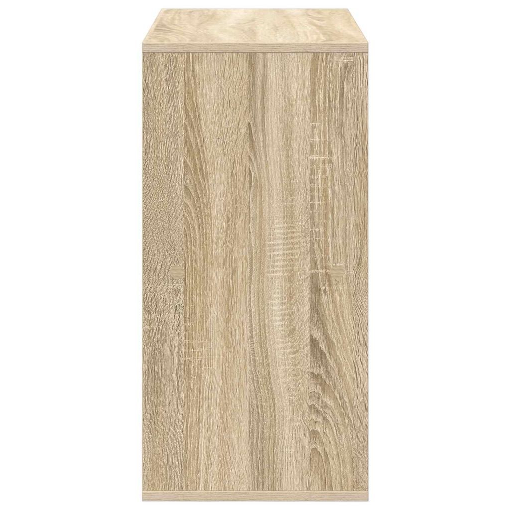 Sideboard with Drawers Sonoma Oak Finish 68.5 X 32 X 67 Cm