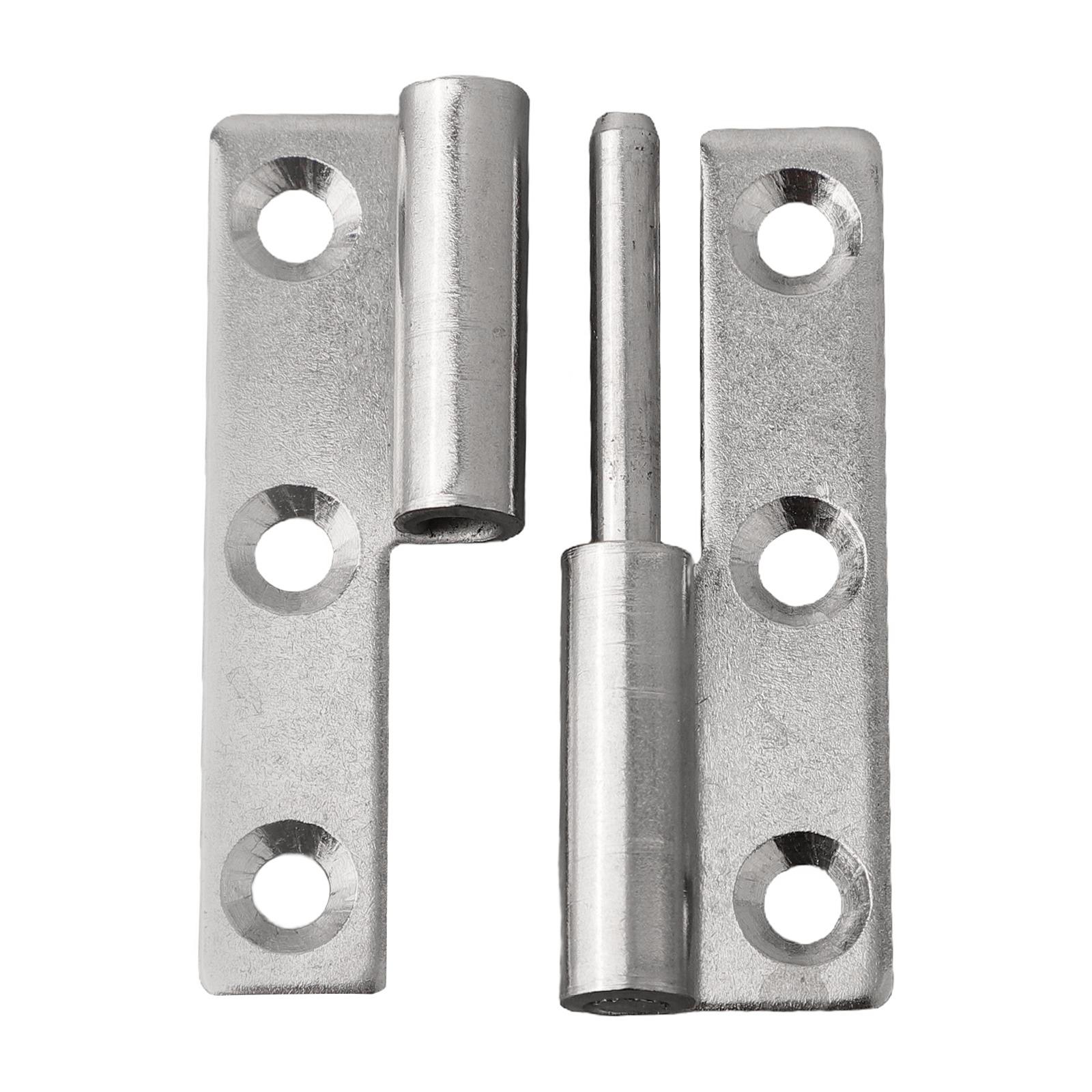 Detachable Hinge Stainless Steel Stripped Hinge Slip Joint Stainless Hinge Door Connector Removable Industrial Hinge Hardware