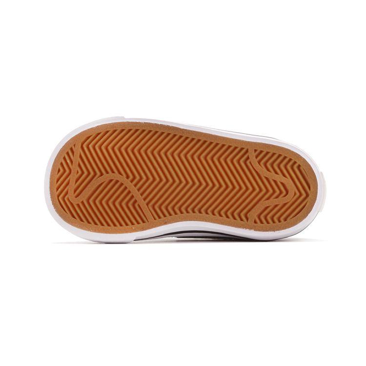 Nike Court Legacy TD Черно-белые детские кроссовки Gum-Light-Brown DA5382-002 27 — фото 5