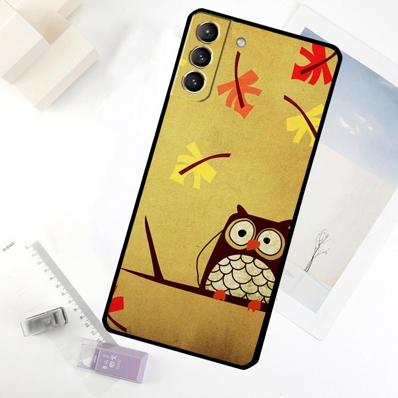 Baby Süle Eulen Handyhülle Für Samsung Galaxy S20 FE S21 S22 S23 S24 S25 S26 Ultra S10 S25 Plus S25 FE Hülle
