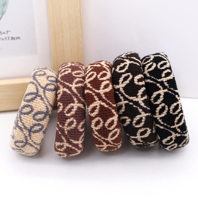 5 Pcs Simple Scrunchies Women Girls Elastic Hair Rubber Bands Accessories Tie Hair Ring Rope Headdress Headwear Ponytail Holder