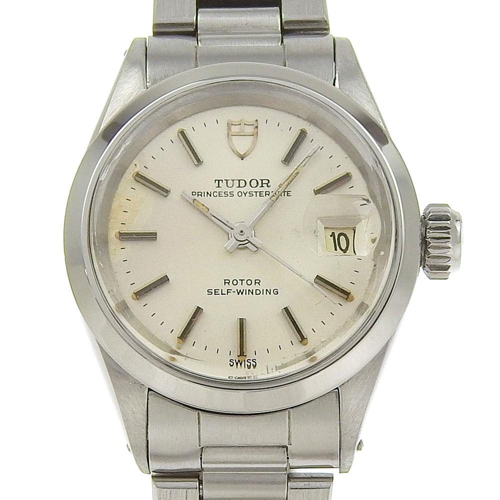 

Tudor Жіночий сріблястий годинник Silver Princess 7600/0 Oyster date cal.2555 Сріблястий циферблат Нержавіюча сталь Механічний Автоматичний Жіночий