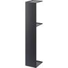 Yamazaki Slim Inodoro Ancho 13 x Fondo 17 x Torre Almacenamiento Papel Higiénico 3510 Estante, Negro, Aprox.. H70.5cm, Serie, Estante,