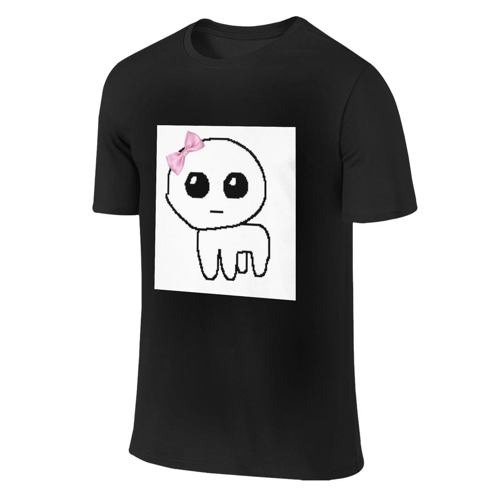 TBH Autism Creature Meme Yippee Men T-Shirt Double Sided Oversized T Shirts Men's Crew Neck Cotton Tees Short Summer Male