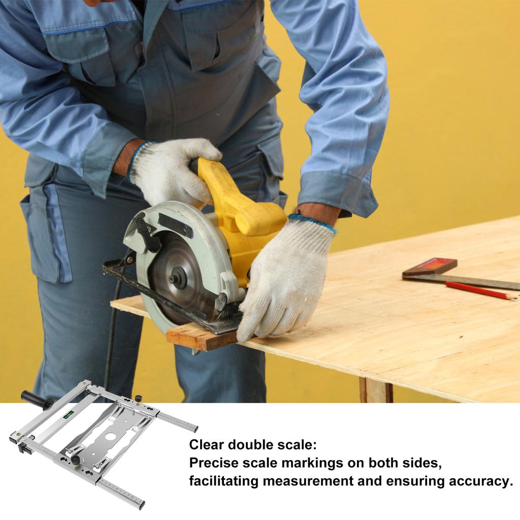 Cutting Machine Edge Guide Positioner Stainless Steel Multifunctional Cutting Machine Safety Woodworking Table Saw Circular Saw