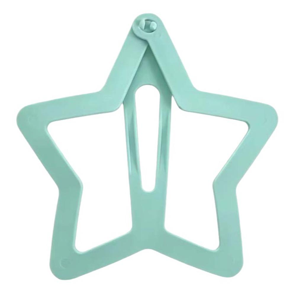 Solid Color Extra-large Star Hair Clip Creative Funny Hair Grip Openwork Star Hairpin Girl