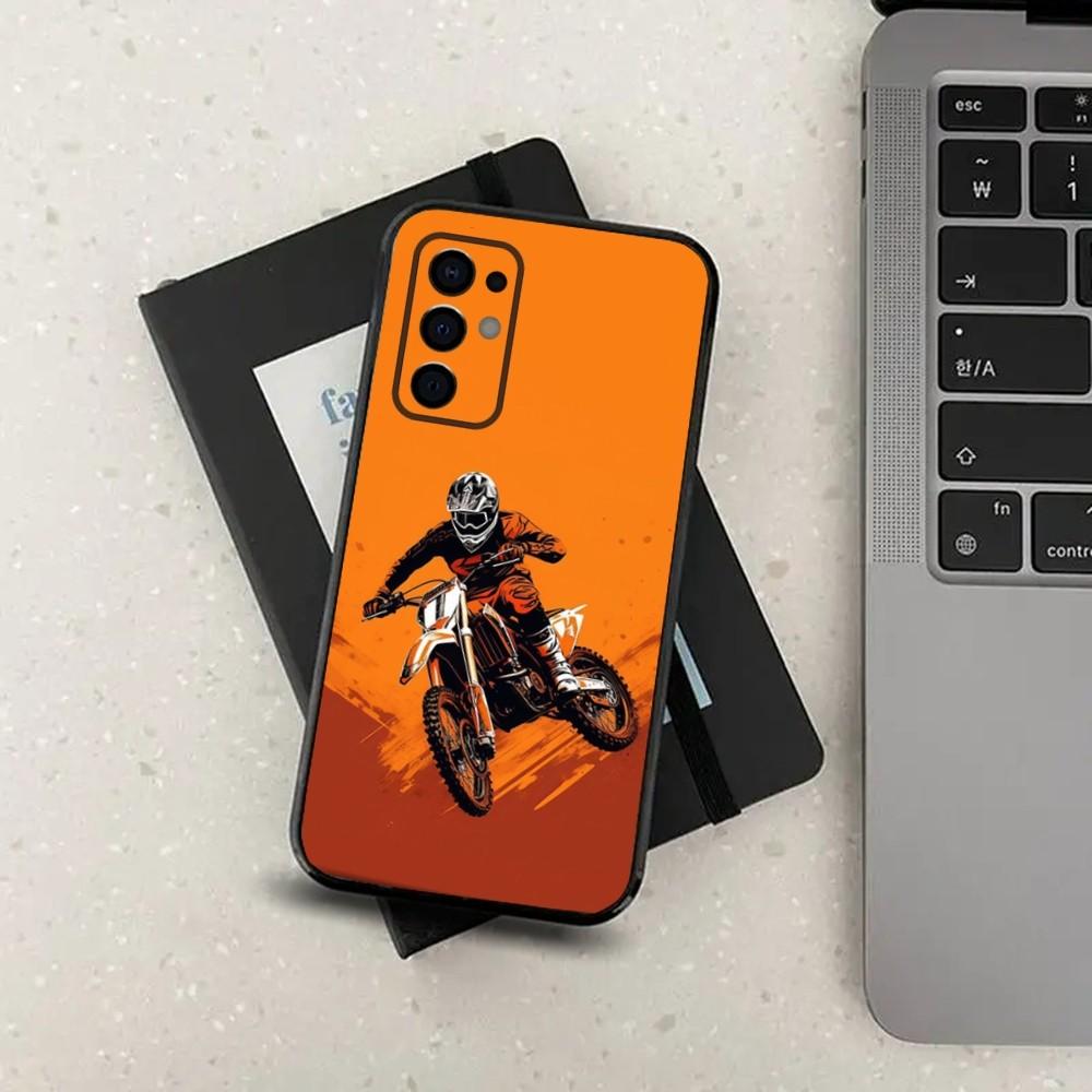 Motocross Motorcycle Dirt Bikes Phone Case For Samsung S24,S21,S22,S23,S30,Ultra,S20,Plus,Fe,Lite,Note,10,9,5G Black Soft Cover