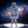Robot Cosplay Costume For Children With Polyester Fabric For Halloween Role Play