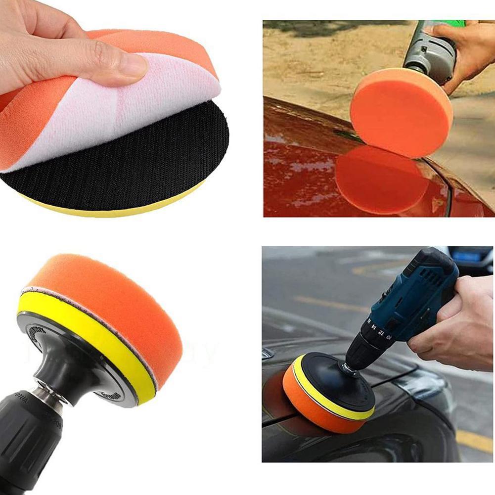 Car Polish Pad 3/4inch For M10/M14 Soft Wool Machine Waxing Polisher Car Body Polishing Discs Cleaning Removes Scratches Tool