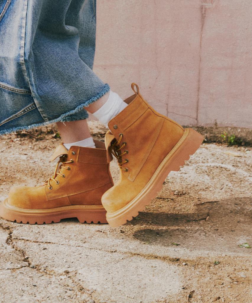 Dnsr Mammoth Suede Walker Brown