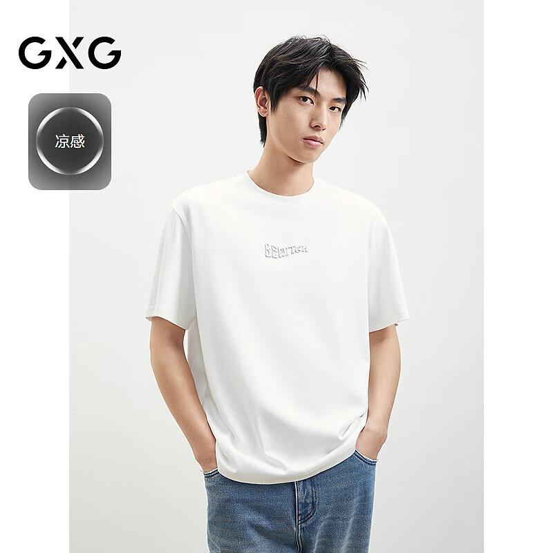 GXG Men s 2025 Summer Cotton Blend Short Sleeve T-Shirt XXL