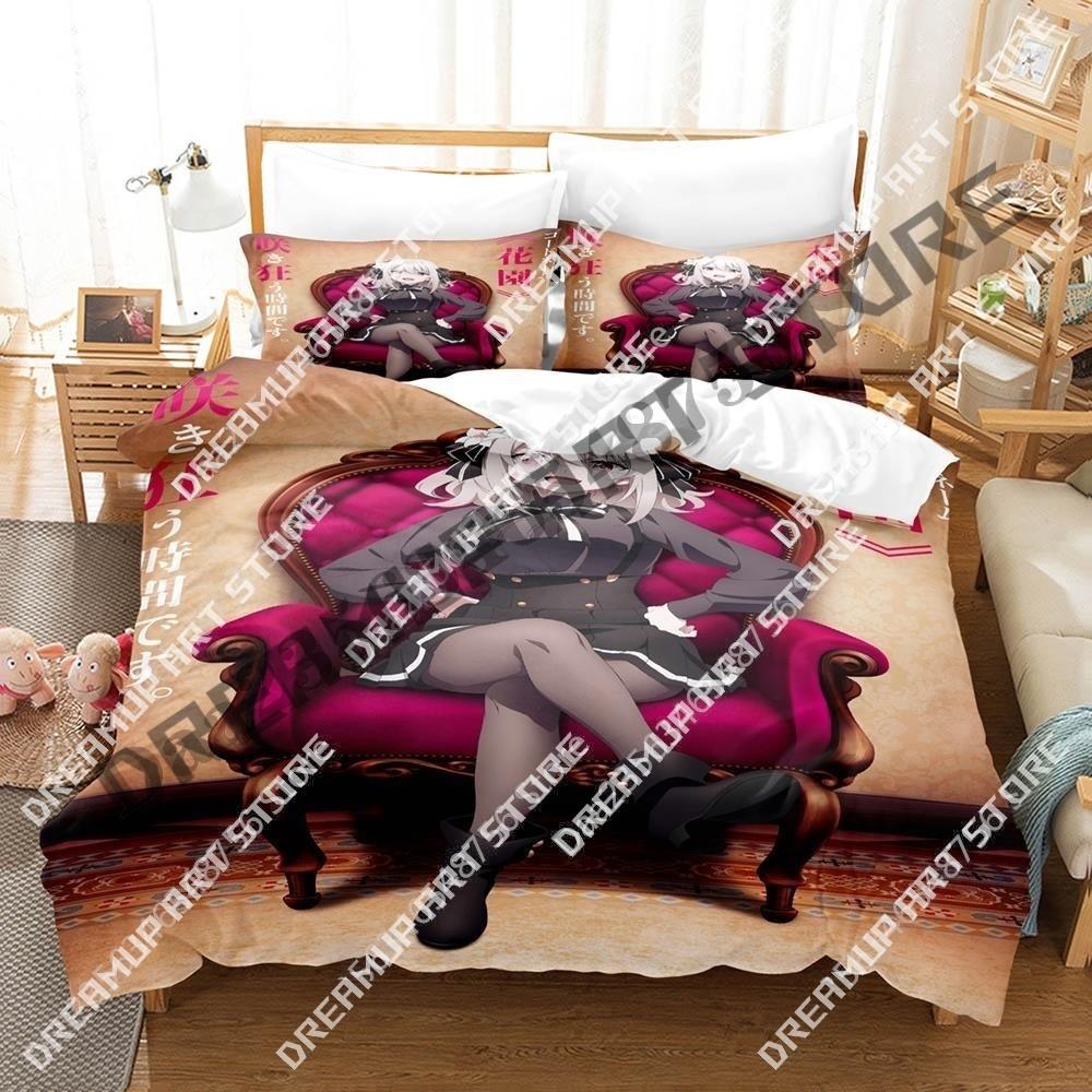 3D Print Anime Spy Classroom Bedding Set Single Twin Full Queen King Size Bed Set Adult Kid Bedroom Duvetcover Sets