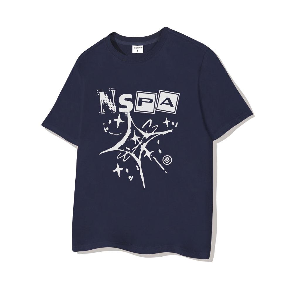Neseupaseutyudio Blast Oversized Short Sleeve T-Shirt 4 Colors [Nsse_1007]