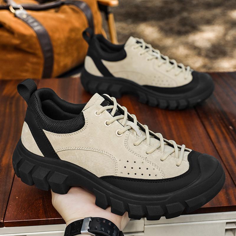 Men's Outdoor Camping Shoes Are Fashionable Simple Versatile Comfortable Lightweight and Men's Anti Slip Hiking Shoes
