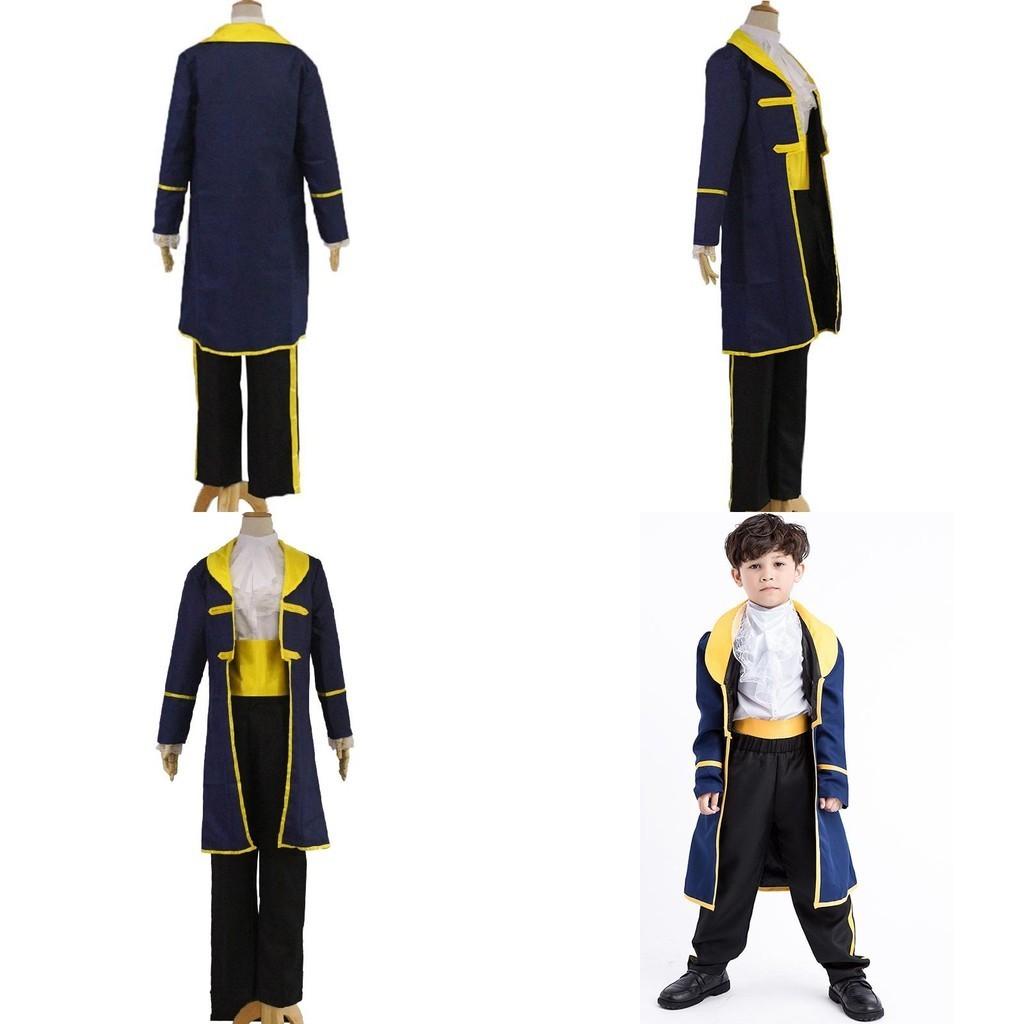 Enchanting Beauty And The Beast Prince Adam Costume For Boys With Exquisite Workmanship
