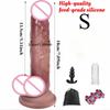 Realistic Silicone Dildo with Suction Cup Anal G-Spot Masturbator Penis Adult Sex Toys Huge Dildos for Women Rubber Cock Gode
