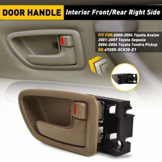 Ide Interior Door Panle Front Handle Right Rear Fit Toyota 2000-2004 Avalon
