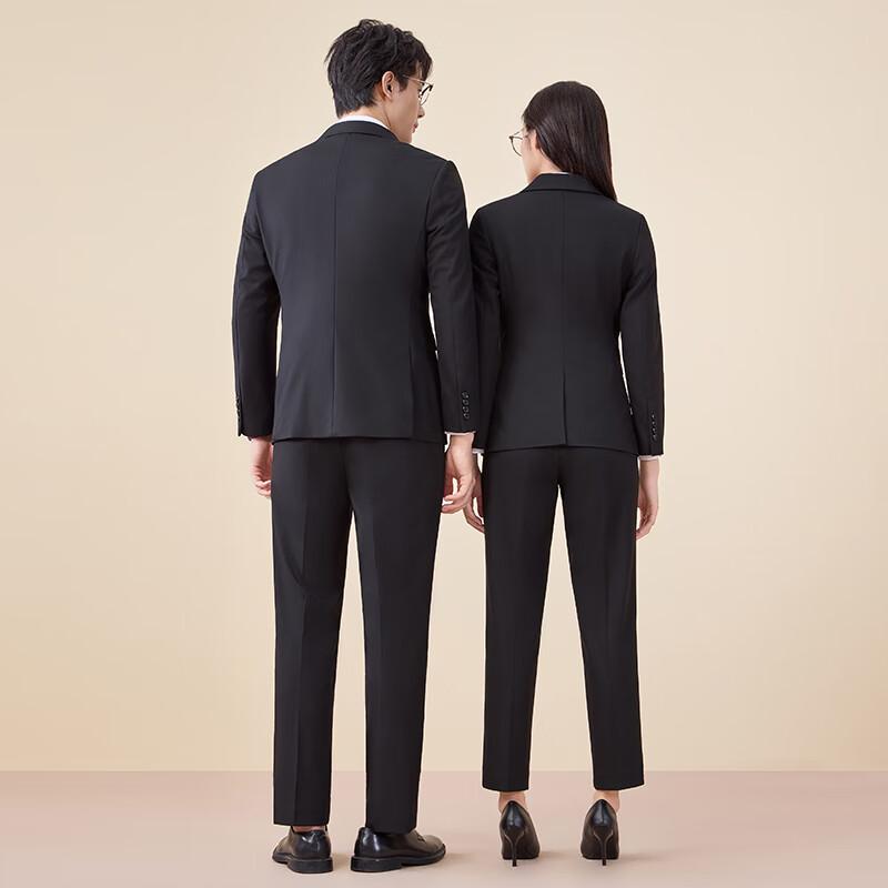 Taluoman Unisex Double-Breasted Suit Set