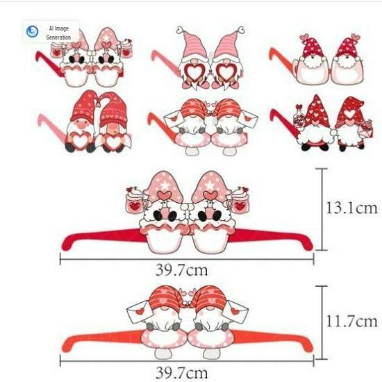 Birthday Party Funny Costume Glasses - Photo Prop & Party Decoration