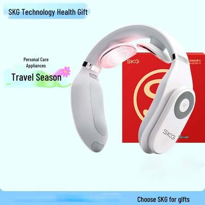 4098 Bluetooth Smart Cervical Neck Massager CN Plug (adapter Included)