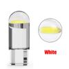 5PCS W5W Led T10 Car Light COB Glass 6000K White Auto Automobiles License Plate Lamp Dome Read DRL Bulb Style 12V Car Lights