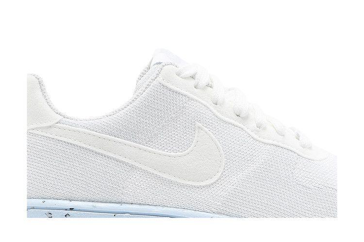 Women's Sneakers Nike Air Force 1 Low Crater Flyknit White Ice Blue (Women's) White/Pure Platinum-White