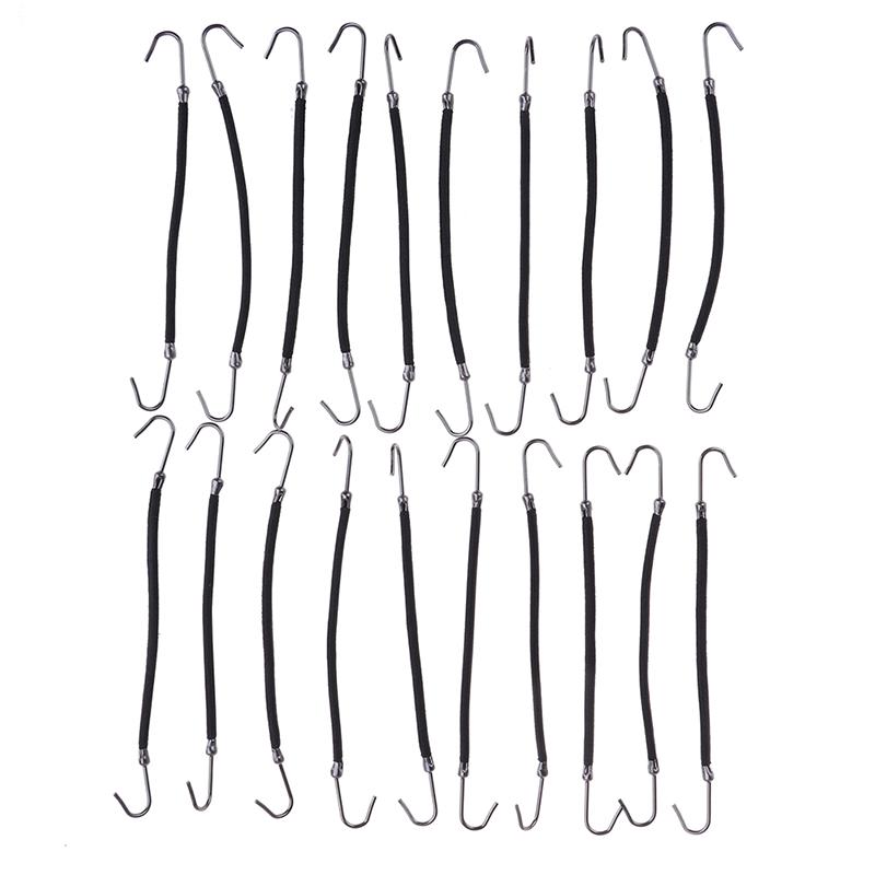 20Pcs Ponytail Hooks Headband Hair Claw Hair Clips Rubber Bands Hair Braid Hair