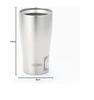 Thermos Vacuum Insulated Tumbler,400ml,Round and Gentle MouthThermos Structure,Heat and Cold JDQ-400 S