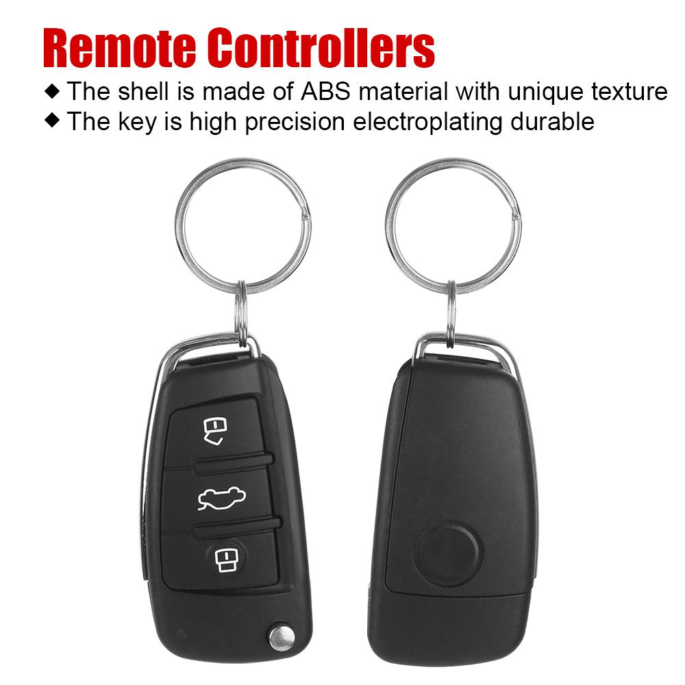 Auto Remote Central Kit 12V Keyless Access System General Motors Door Lock Remote Unlocking Universal Car Remote Control