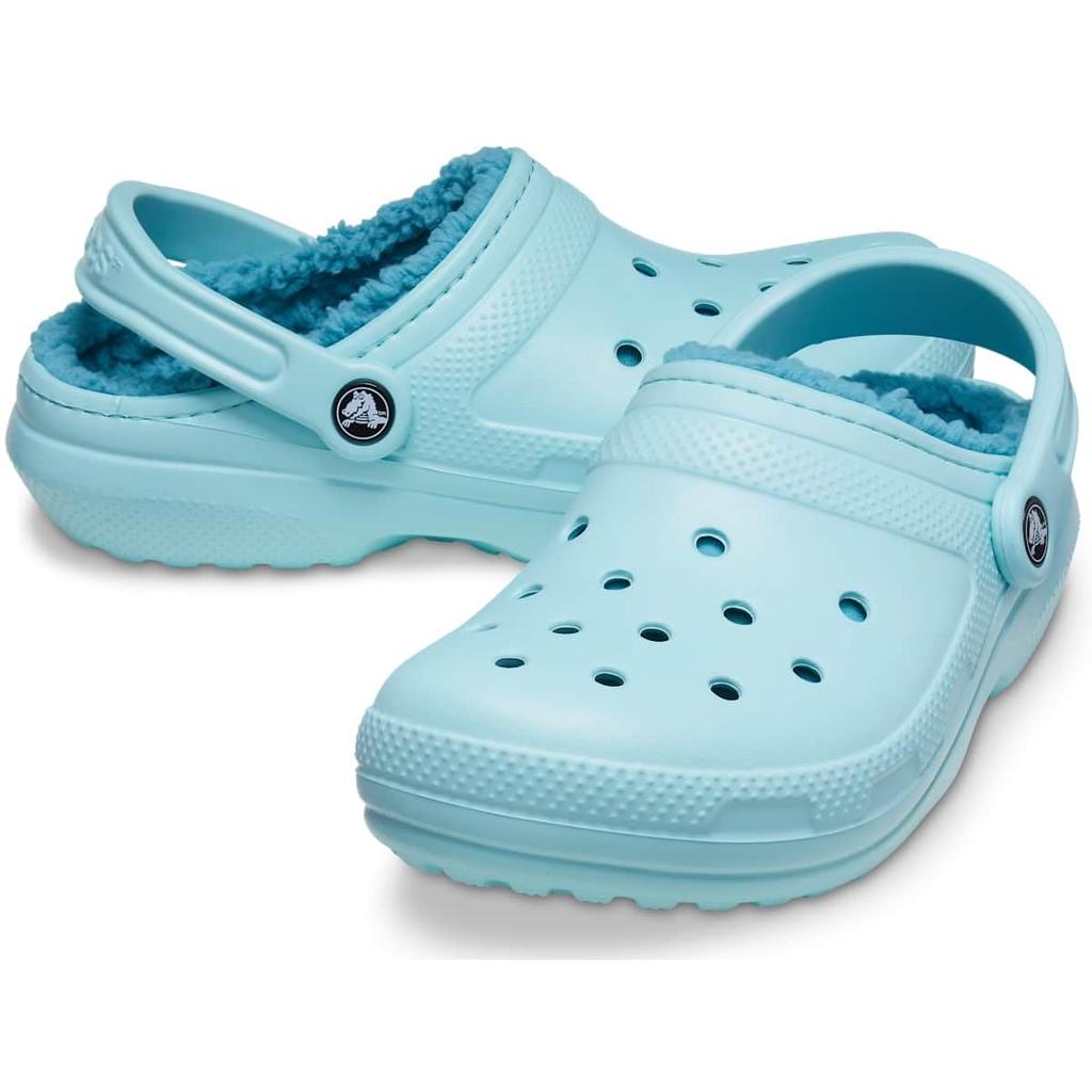 Crocs Classic Lined Clogs for Adults, Size 12 Women/10 Men