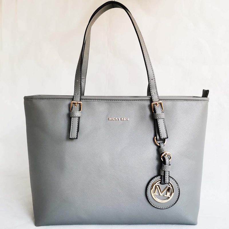 Damen Trendtaschen: Beliebte europäische & amerikanische Mode Schulterhandtaschen aus genarbtem Leder