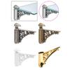 Glass And Wood Shelf Bracket Wall Mount, Decorative Replacement Bracket, Antique Wall Bracket for Bathroom, Home, Living Room