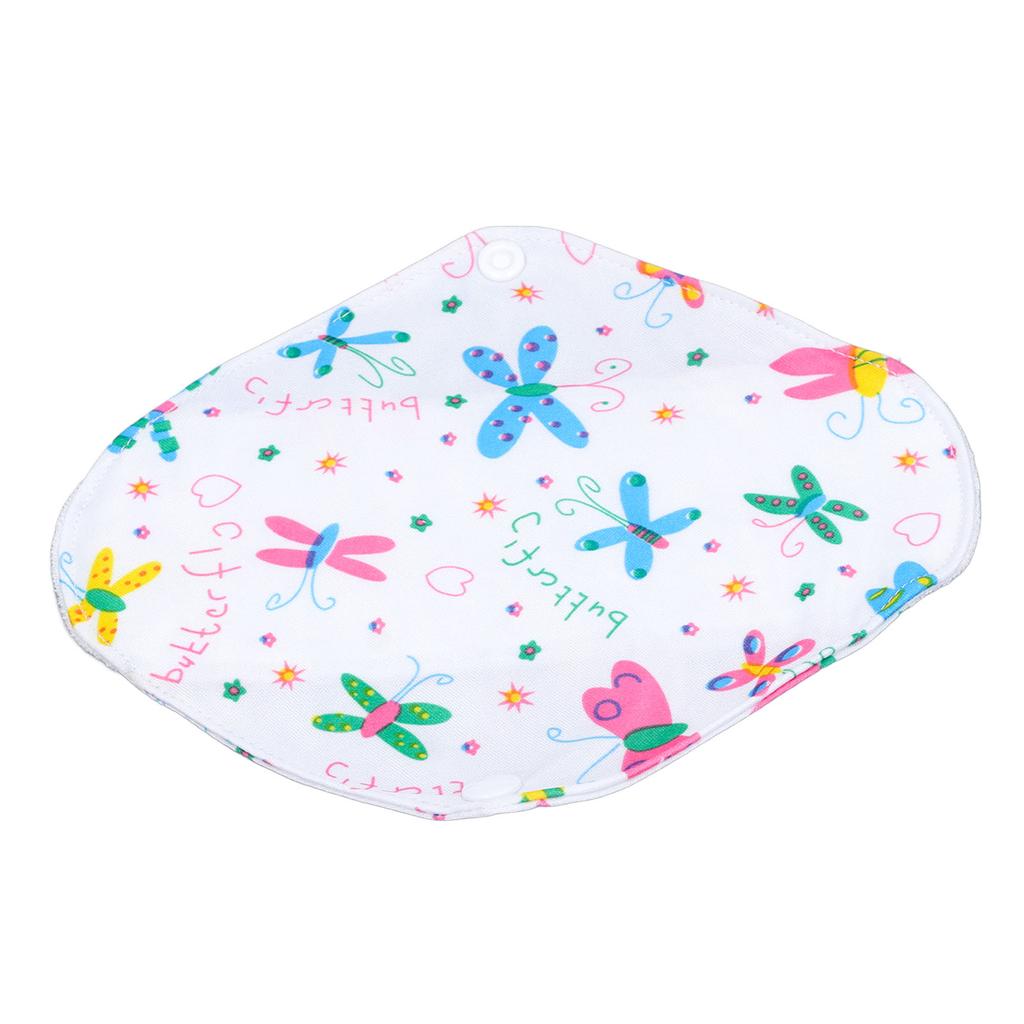 5 Pcs Reusable Menstrual Pads Washable Water Proof Comfortable Breathable Bamboo Charcoal Sanitary N