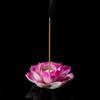 Keramik Räuchergefäß Blumenmuster Lotus Aromatherapie Ständer Räucherschale Bürogebrauch