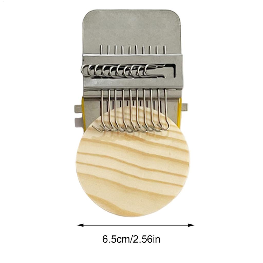 Kit Patchs a Maglia Telaio Portatile per Riparare Buchi Per Principianti Kit Per Riparare Buchi Su Calze Vestiti Set di Strumenti Cucitura Rapida Riparazione 28 Ganci