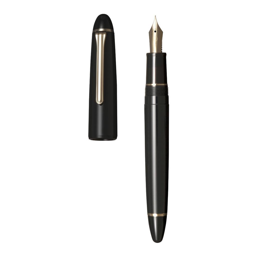 Sailor Profit Casual L Fountain Gold Clear Medium Made in Pen, Trim, Black, Nib, Japan, 11-0820-420
