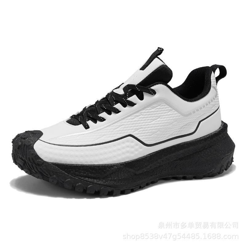 New low-top comfortable and lightweight casual shoes thick-soled cushioning outdoor non-slip and wear-resistant mountaineering shoes