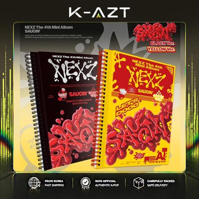 4. Mini-Album [SAUCIN'] (SCHWARZ Ver. / GELBE Version)