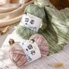 Qinxue Soft Wool Yarn for Baby Crafts: Hand-Knitted Dolls, Spray-Dyed Crochet Scarves, and Sweaters